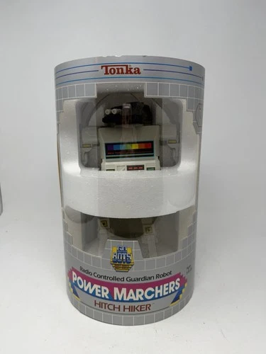 Vintage 1986 Tonka GoBots Power Marchers Hitch Hiker RC Robot Go Bots