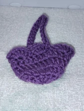 18 Inch Crochet Doll Purse