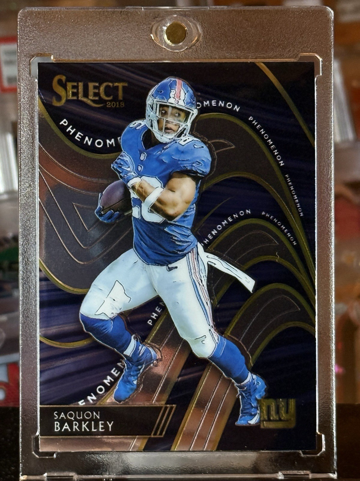 2018 PANINI SELECT #PH-4 PHENOMENON ROOKIE SAQUON BARKLEY (RC)