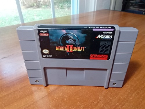 Mortal Kombat II (Super Nintendo SNES, 1994) *GETESTET*