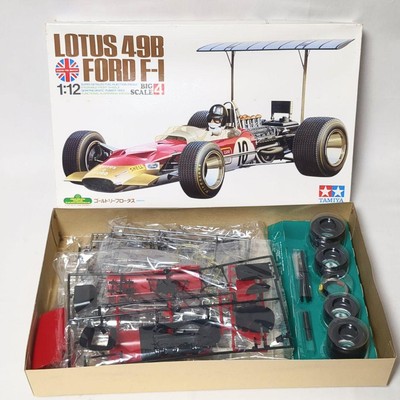 Tamiya 1/12 Lotus 49B Ford F-1 Car Big Scale Series No.4 Model Kit