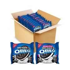 OREO Zero Sugar and OREO Double Stuf Zero Sugar Chocolate Sandwich Cookies Va...