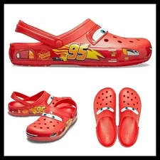 NEW Lightning McQueen Clog Adult Shoe Classic Disney No Light up