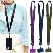 Cell Phone Lanyard Case Cover Holder Sling Necklace Strap Neck Cord Universal 