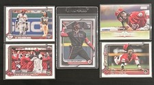 2024 Bowman Elly de La Cruz #22 RC Topps Base Stadium Club Base Reds Team Leader