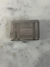 Antique Sterling Silver Belt Buckle