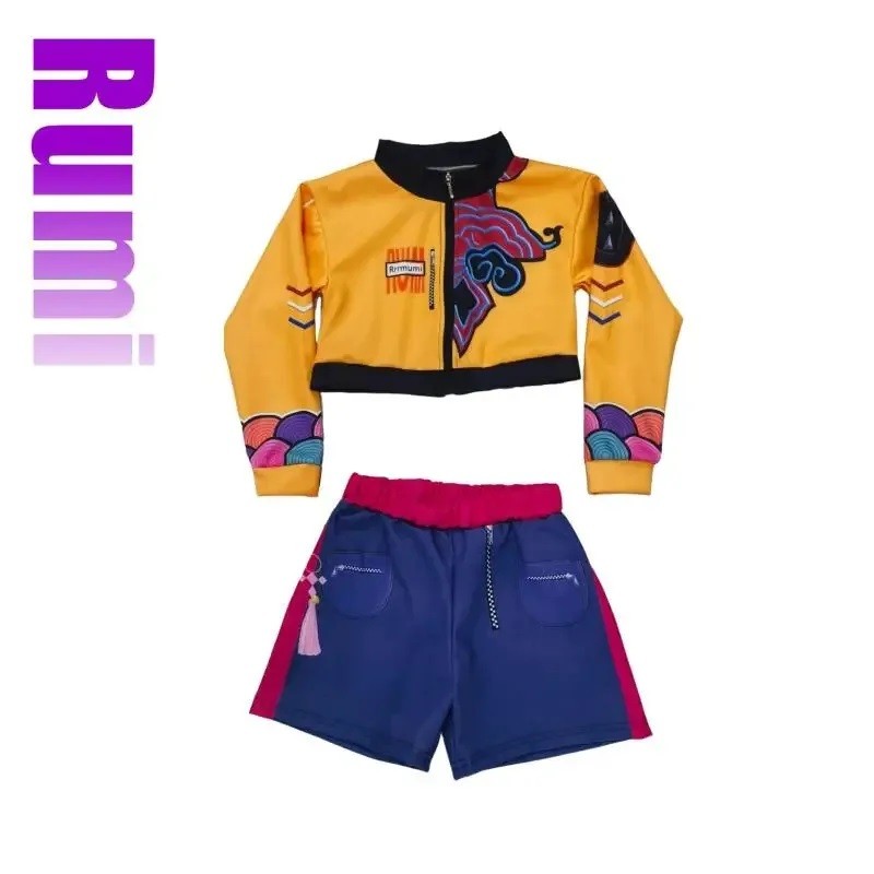 Costume Cosplay K-Pop Per Bambine - Set Completo Rumi/Mira/Zoey, Per Halloween E Feste