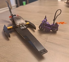 Lego Batman 7779 Batman Dragster: Catwoman Pursuit ALTERNATE BUILD Vehicles.