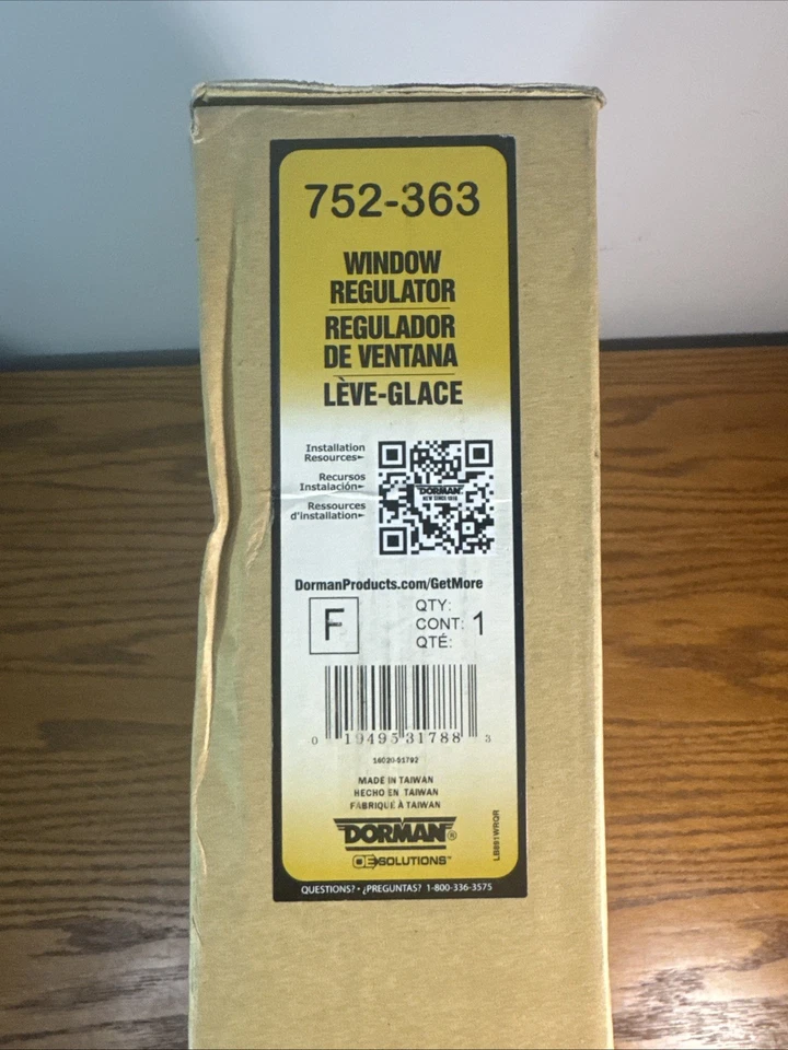752-363 Dorman Window Regulator Rear Passenger Right Side Hand for Audi Q7 07-15 - Image 4 of 4