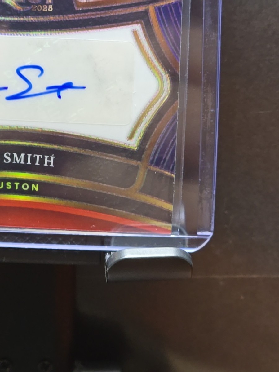 2025 Panini Select CAM SMITH Red Prizm Auto 61/99 RC Houston 2025 Panini Select CAM SMITH Red Prizm Auto 61/99 RC Houston