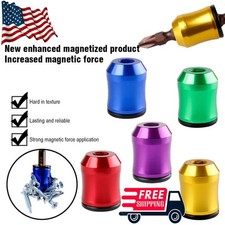 3pcs Strong Magnetic Screw Ring: 1/4 Inch/ 6.35 mm Universal Magnetic Screw Hold