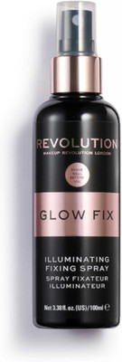 Makeup Revolution, Glow Fix Leuchtendes Fixierspray, 100Ml