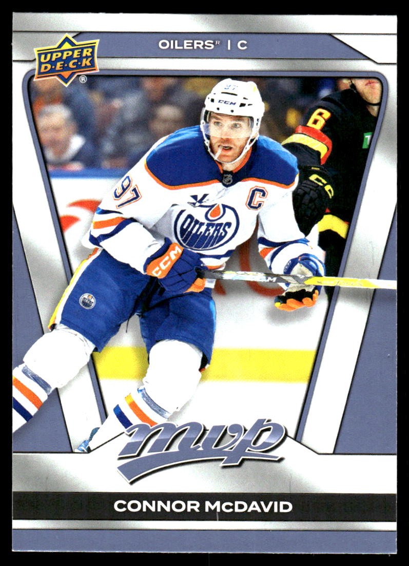 2025-26 Upper Deck MVP #1 Connor McDavid Edmonton Oilers Hockey