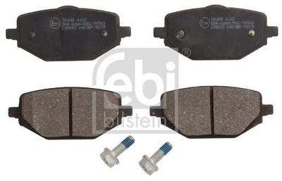 Brake pad set, disc brake Febi Bilstein 195083