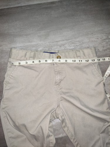 Girls Khaki Uniform Straight Leg Pants Size 14 - Picture 8 of 10