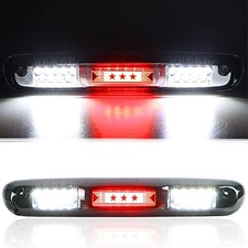LED Third 3rd Brake Light for 2007-2013 Chevy Chrome Housing  Smoked Lens
