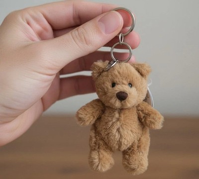 Bartholomew Bear Plush Bag Charm Keychain Mini Cute Soft Toy