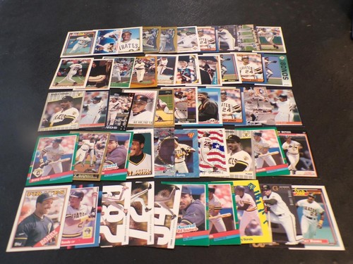 BARRY BONDS - Huge 50-card lot! 1988 Topps-Donruss+! PIRATES-GIANTS!