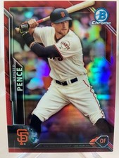 2016 Bowman Chrome 'Red Refractor' Hunter Pence #12, serial'd 3/5 RARE!