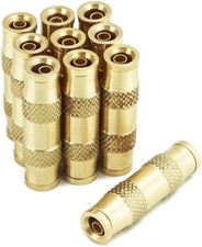 QWORK Push to Connect Fittings 1/4" Tube, Air Hose Fittings, 10 Pack Air Compres