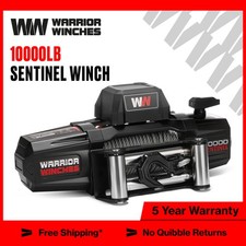 Warrior Winches Sentinel 10000lb Electric Winch - 12v Steel Rope