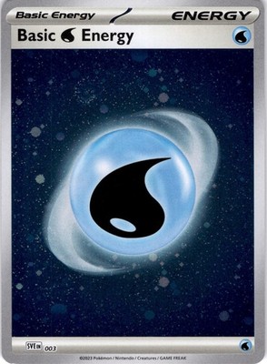 SVE: Scarlet & Violet Energies #003 Basic Water Energy (Cosmos Holo)