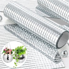 5400pcs Mirror Mosaic Tiles, 5 x 5mm Self-Adhesive Disco Tiles, Square Mirror