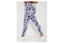 NEW Women's High Waist Tie Dye Leggings Blue Pink Black Yoga - Medium — photo 2