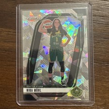2024 Prizm WNBA Cracked Ice Prizm #146 Nika Muhl RC Seattle Storm