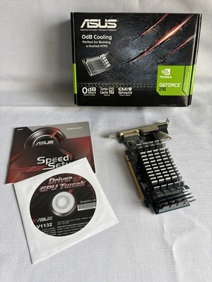 ASUS NVIDIA GeForce 210 Grafikkarte mit passiver Kühlung