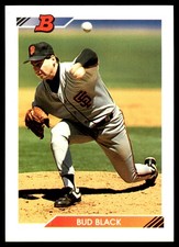 Bud Black 1992 Bowman #692 Giants MLB READ FREE SHIPPING AutographDen