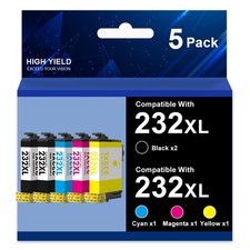 232XL Ink Cartridge compatible for Epson 232XL WorkForce XP-4205 WF-2930 Lot