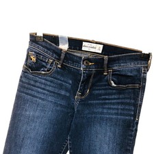 Abercrombie Kids Jeans A Girls 16 Dark Wash 26 x 30.5 Youth