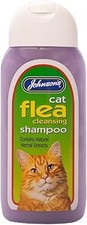 Johnsons Cat Flea Cleansing Shampoo 200ml