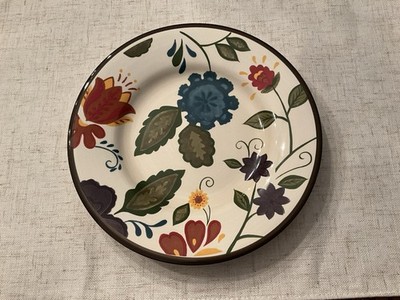 Home American Simplicity  Vine Floral  Salad Plates Set Of 4