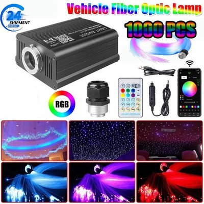 1000PC Car Home Headliner Star Light Kit Roof Twinkle Ceiling Lights Fiber Optic