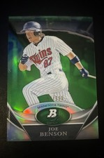 2011 Bowman Platinum - Prospects Joe Benson #BPP20 Green /599 (RC)