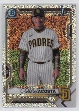 2021 Bowman Chrome Prospects Speckle Refractor /299 Victor Acosta #BCP-151 03ox
