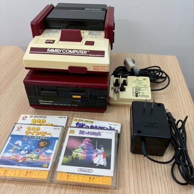 Familien Computer Disk System Spiel Software 2er Set, 8 Bit, gebraucht