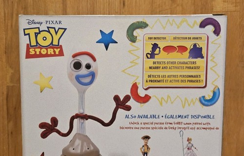 New Boxed Disney Toy Story 4 Talking Interactive Forky Action Figure - 19cm #3 - Picture 9 of 13