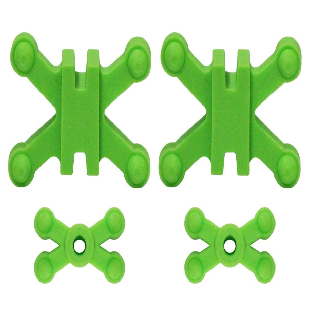 Kit Split Limb 15/16" Gap, 2 Stirrup Dampeners Green