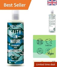 Eco-Friendly Natural Conditioner - 400ml , Cruelty-Free & Fragrance-Free 14.93 per litre