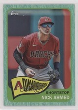 2023 Topps Archives 1965 Topps Aqua Sparkle Foil 12/75 Nick Ahmed #102 19yv