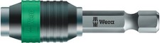 Wera Rapidaptor Universal Bit Holder 1/4" Hex, 2" Long - Quick-Change Design