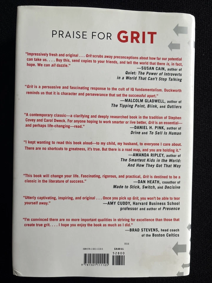 Grit : The Power of Passion and Perseverance by Angela Duckworth Foto 2 de 2
