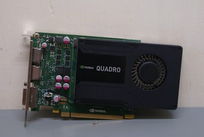 Nvidia Quadro K2000 2GB GDDR5 PCIe 2xDP, DVI Graphics Card    1F
