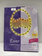 Easter Lighted Egg Indoor Outdoor Window Decoration JMC Impact