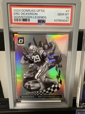 Panini 2024 Donruss Optic Downtown Legends Eric Dickerson #7 Colts PSA 10