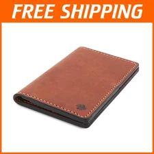 Field Notes Ready Leather Passport Holder - Handcrafted Men’s Travel Essential