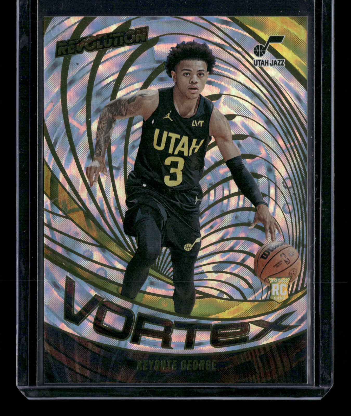 2023-24 Panini Revolution #20 Keyonte George Vortex Fractal - 11398
